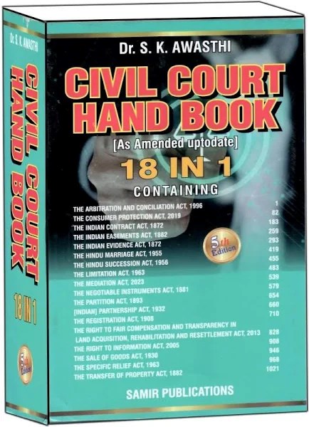 Samir's Civil Court Handbook As Amended Uptodate 18 In 1- Edition 2024