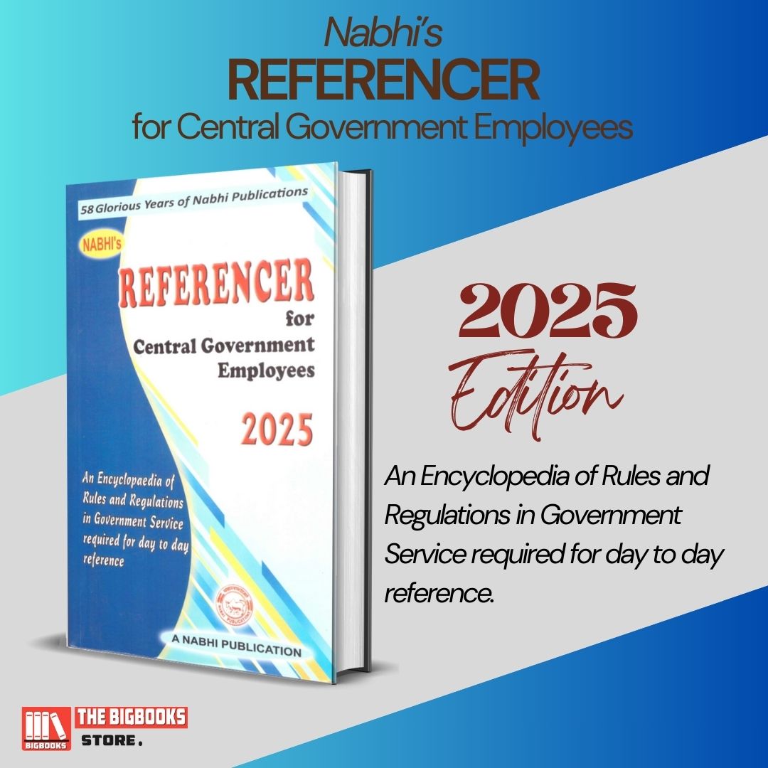 Nabhi' Referencer For Central Government Employees 2025 with Personal Recorder & Year Planner 2025-2026