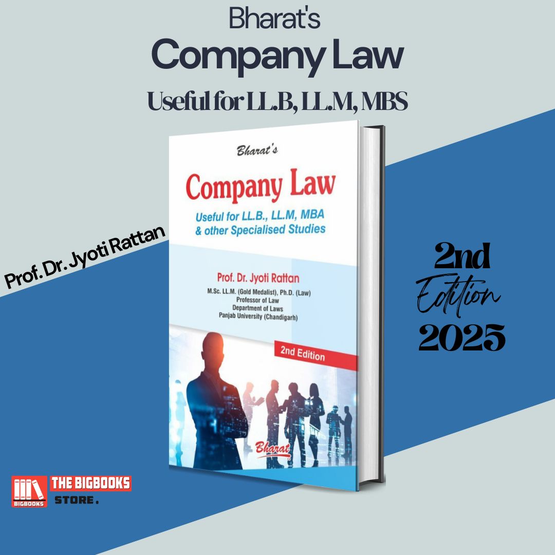 Bharat's Company Law ( Useful for LL.B, LL.M, MBS ) - 2nd Edition 2025