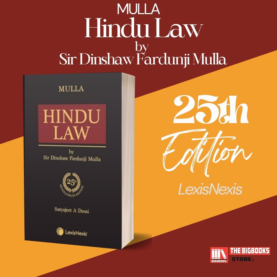 Mulla’s Hindu Law- 25th Edition 2024, LexisNexis (Hardcover)