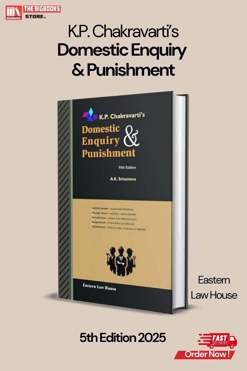 ELH's Domestic Enquiry & Punishment- 5th Edition 2025, Hardcover ELH's Domestic Enquiry & Punishment- 5th Edition 2025, Hardcover