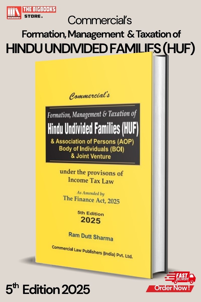 Commerical's Formation, Management & Taxation of Hindu Undivided Families (HUF) - 5th Edition 2025