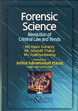 Law&Justice's Forensic Science Revolution of Criminal Law and Trands  - 1st Edition 2025