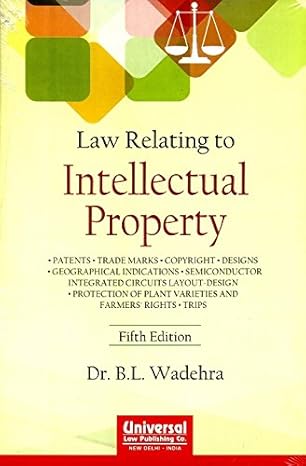 LexisNexis's Law Relating To Intellectual Property - (Reprint) Edition 2024