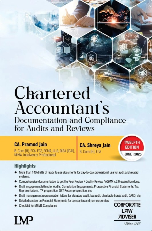 LMP's Chartered Accountant’s Documentation and Compliance for Audits and Reviews - 12th Edition 2025