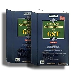 BC'S Sectionwise Compendium On GST (Set Of 2) -  Editon 2026