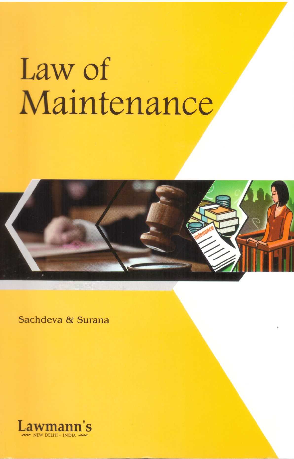 Lawmann's  Law of Maintenance 1st - Edition 2026