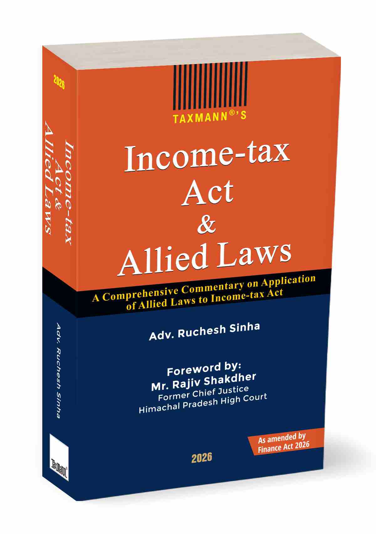 Taxmann's Income-tax Act & Allied Laws -1st  Edition 2026