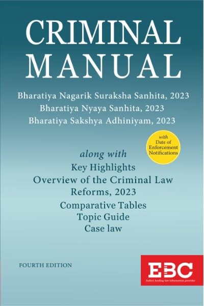 EBC's Criminal Manual ( Bns ,Bnss, Bsa ) - 4th Edition 2026