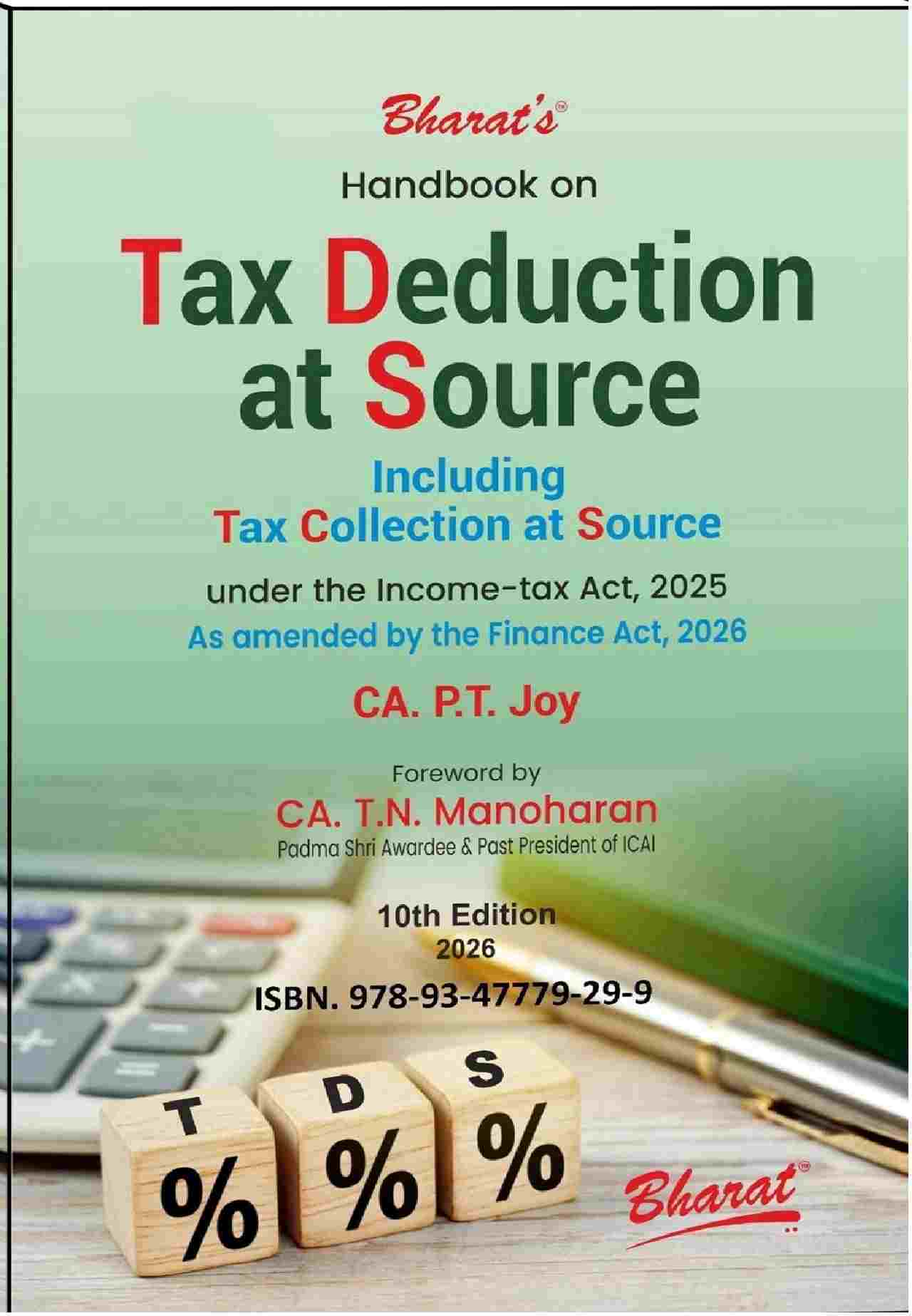 Bharat's Handbook on Tax Deduction at source including Tax Collection at source - 10th Edition 2026 Bharat's Handbook on Tax Deduction at source including Tax Collection at source - 10th Edition 2026