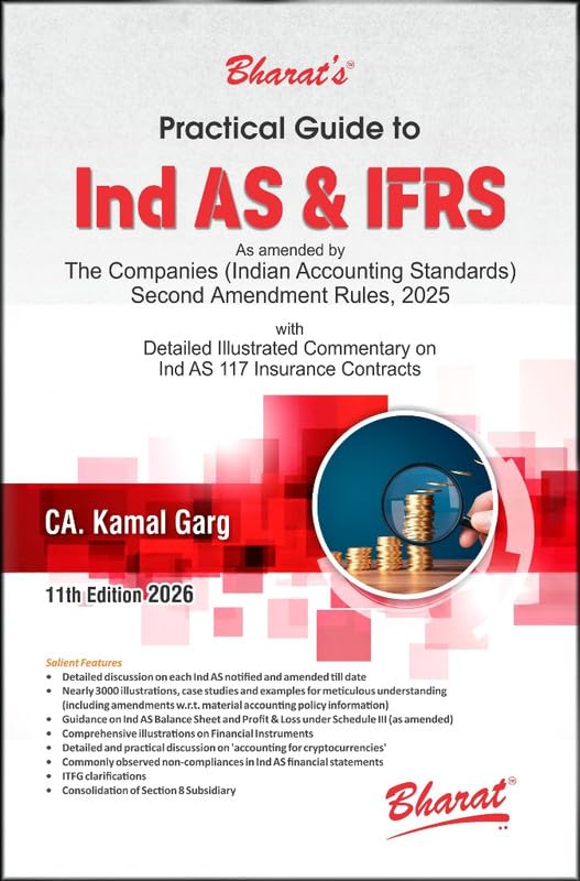 Bharat's Practical Guide to Ind AS & IFRS -11th Edition 2026 Bharat's Practical Guide to Ind AS & IFRS -11th Edition 2026