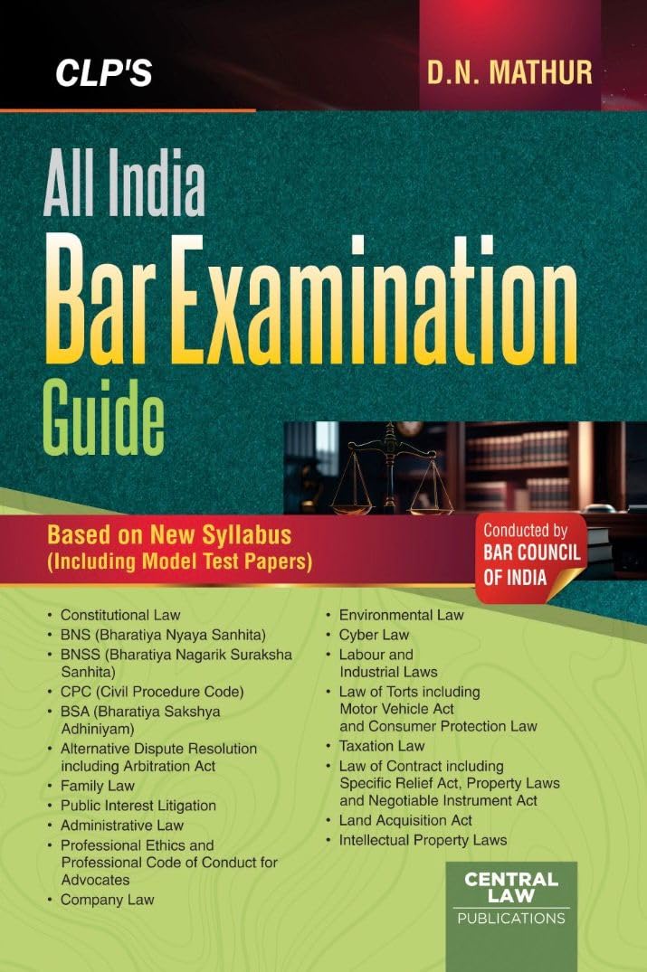 CLP's All India Bar Examination Guide - Edition 2026 CLP's All India Bar Examination Guide - Edition 2026