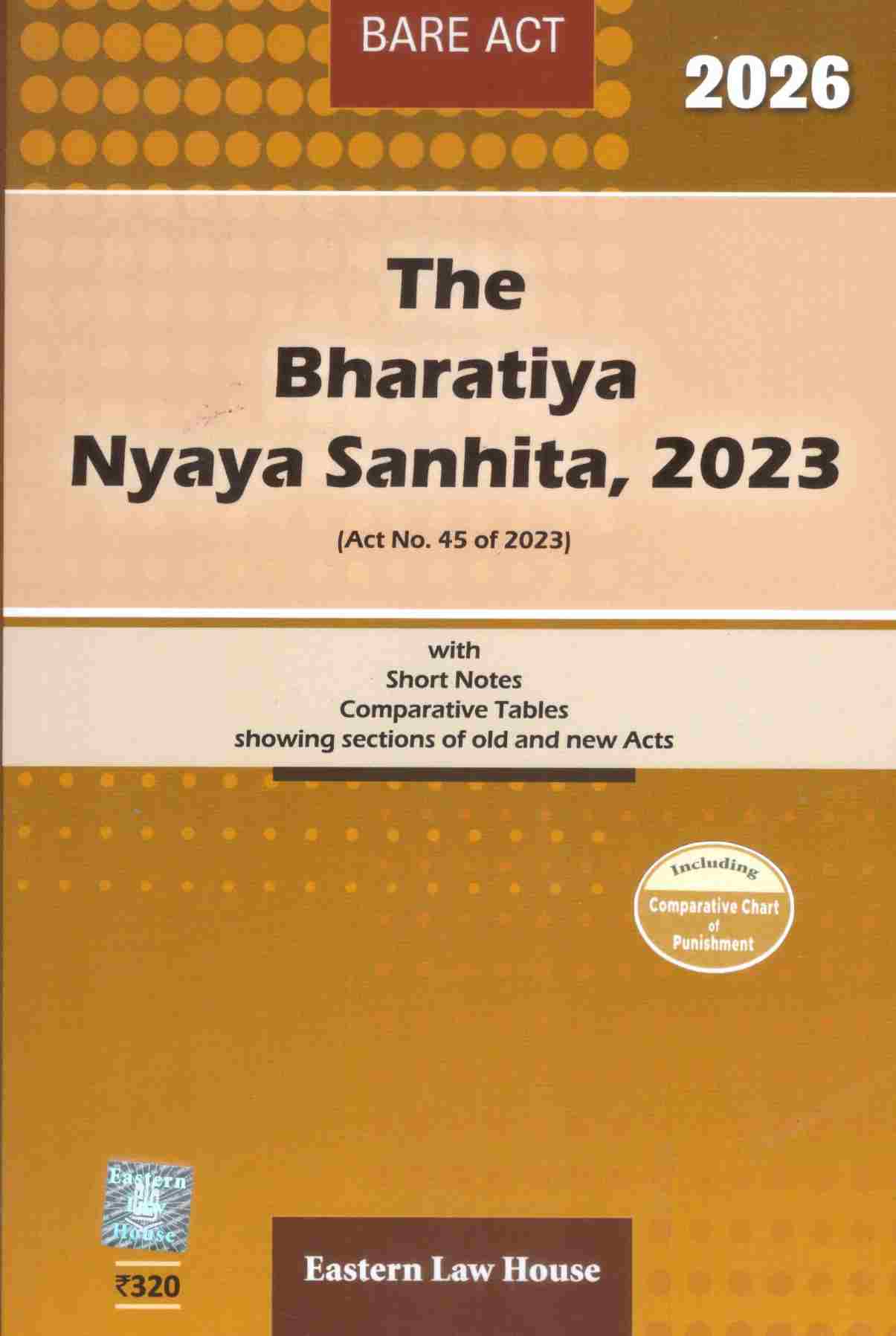 ELH's Bharatiya Nyaya Sanhita, 2023 (Bns) - Edition 2026