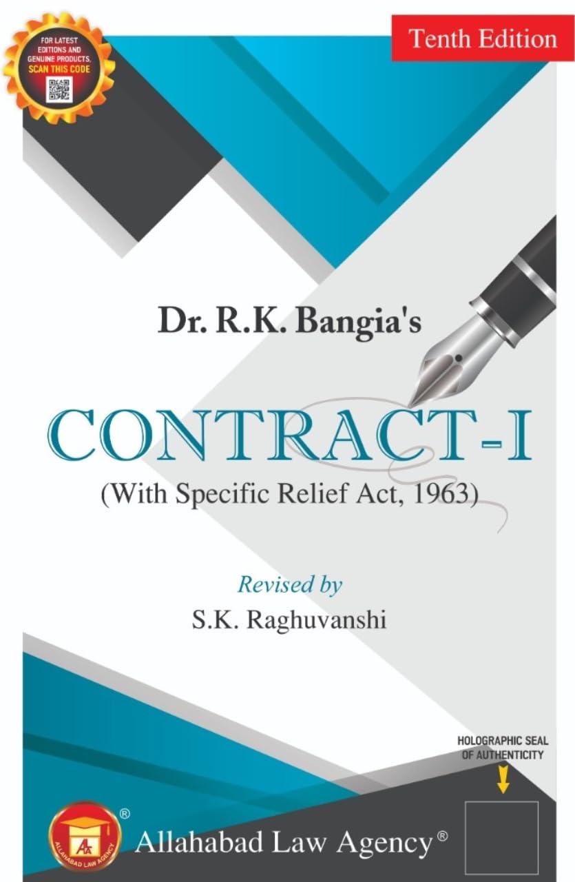 ALA's Contract 1 ( with specific reliefs act ,1963 ) - 10th Edition,2025 ALA's Contract 1 ( with specific reliefs act ,1963 ) - 10th Edition,2025