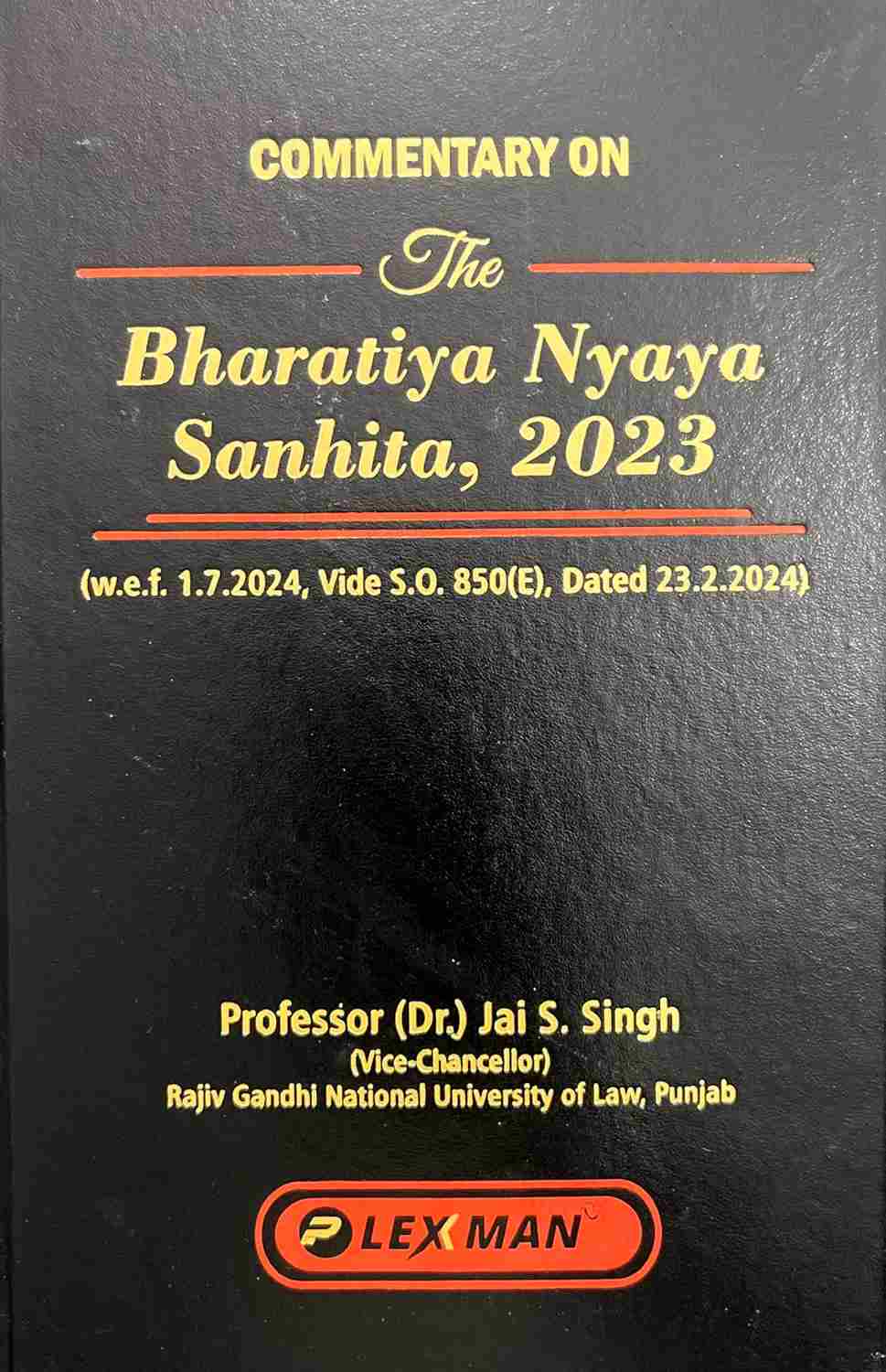 Lexman's The Bharatiya Nyaya Sanhita, 2023( BNS) - Edition 2026 Lexman's The Bharatiya Nyaya Sanhita, 2023( BNS) - Edition 2026