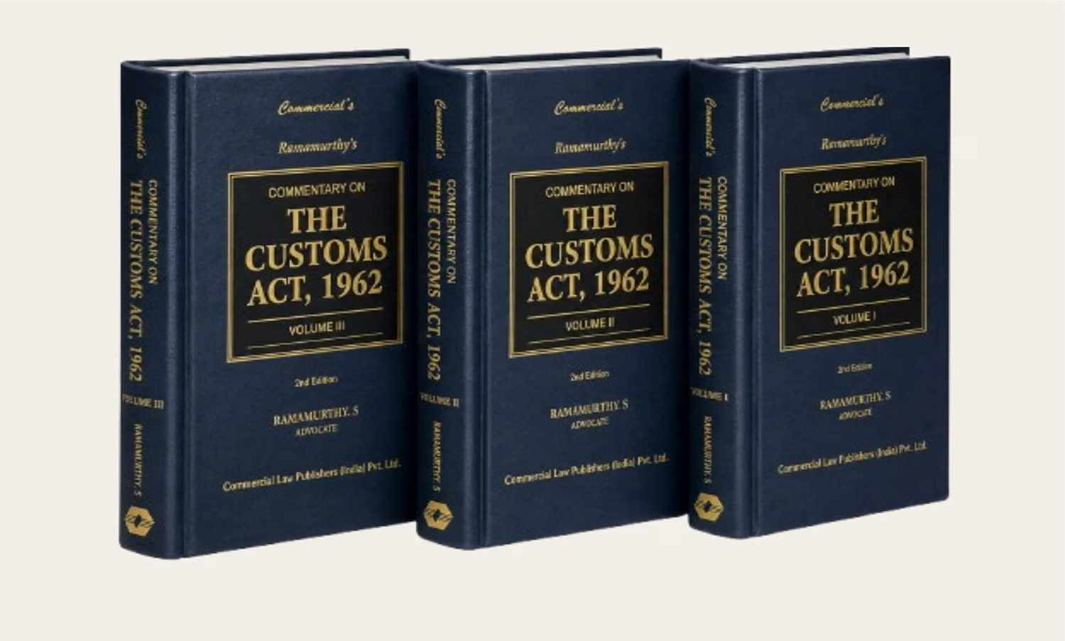 Commercial's Ramamurthy's Commentary On The Customs Act, 1962 (Set Of 3 Vols.) - 2nd Edition 2026 Commercial's Ramamurthy's Commentary On The Customs Act, 1962 (Set Of 3 Vols.) - 2nd Edition 2026