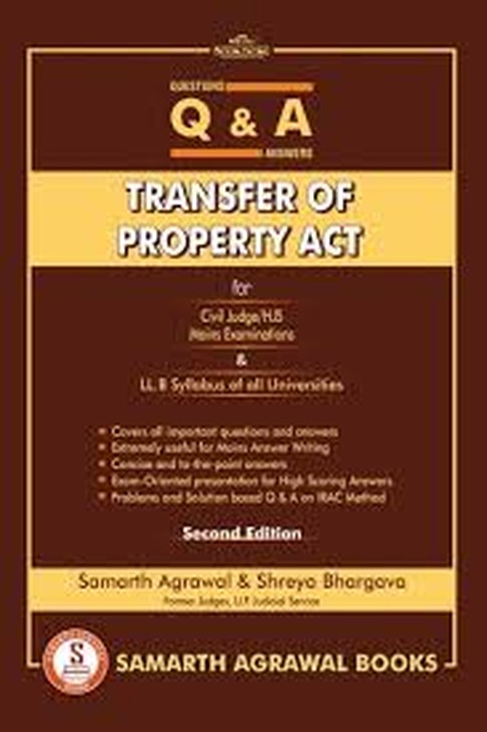 Samarth's Questions and Answers: Transfer of Property Act - 2nd Edition 2026